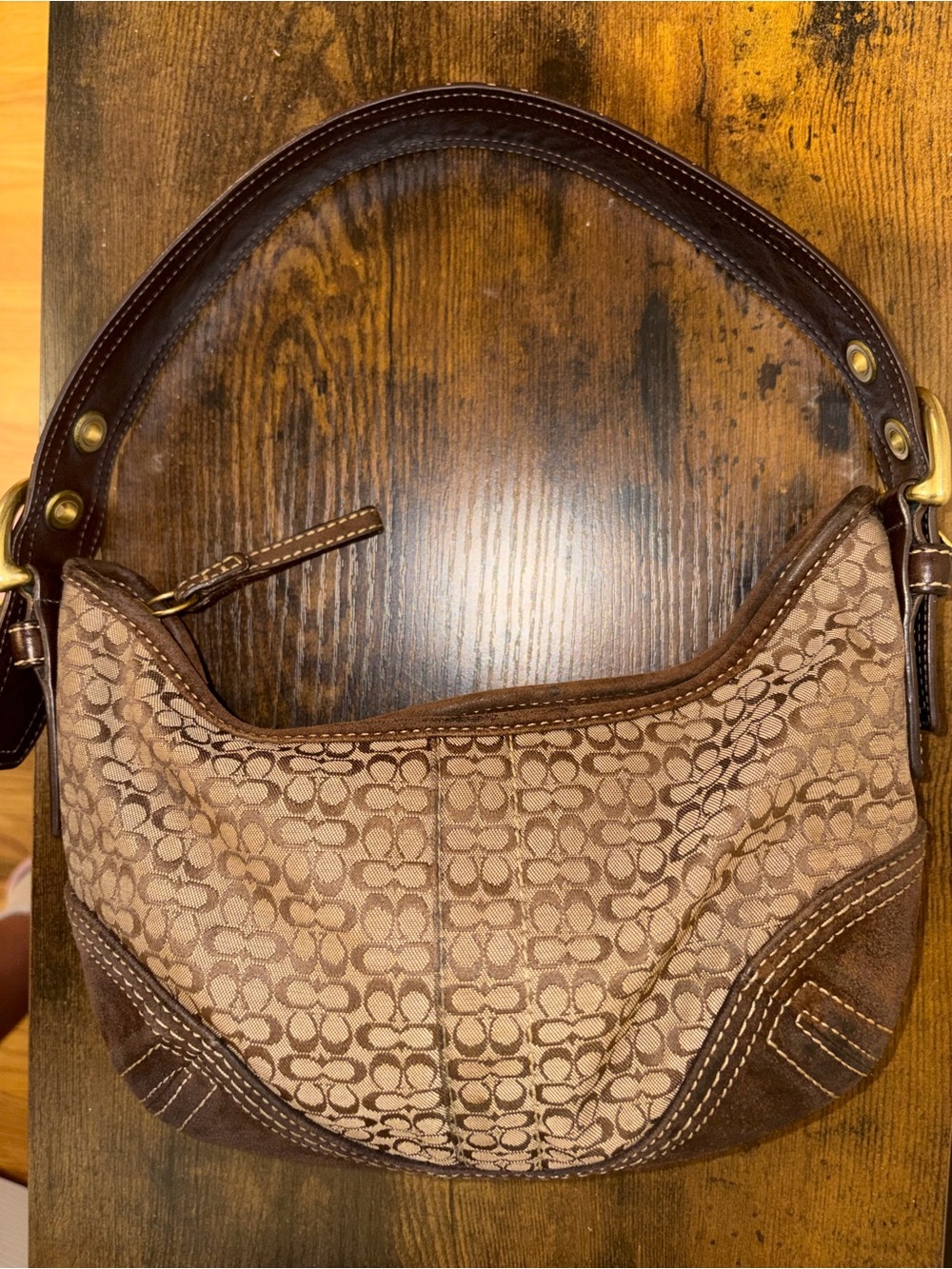 Coach Y2K Signature Mini Hobo Bag